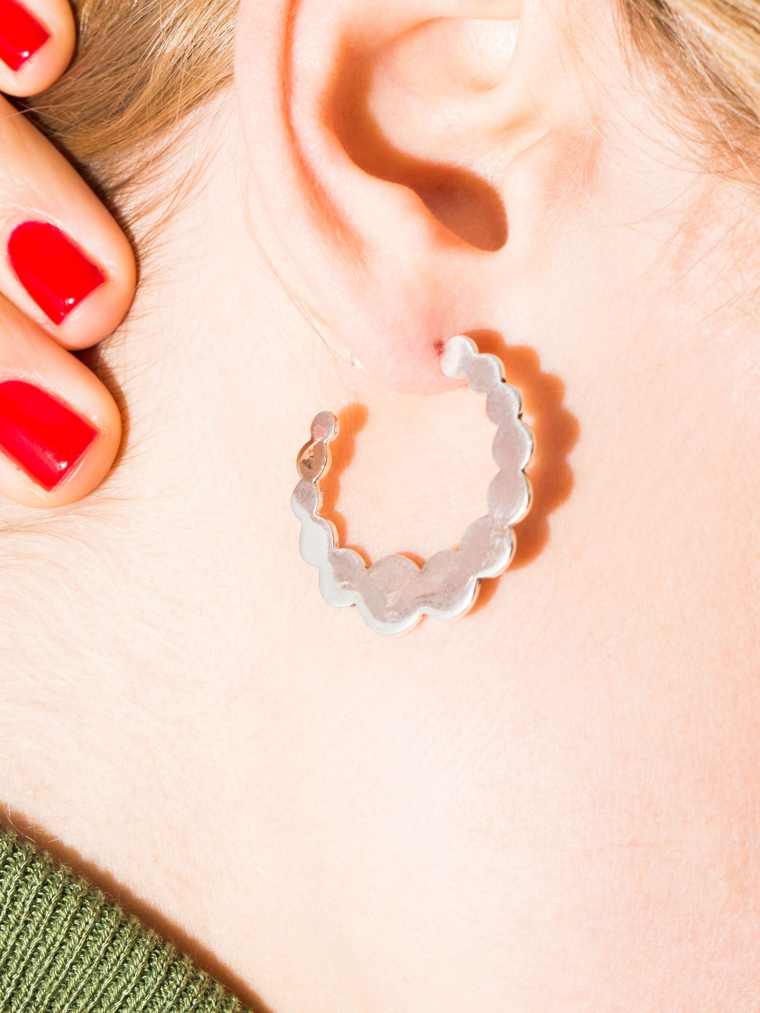 globe earrings 