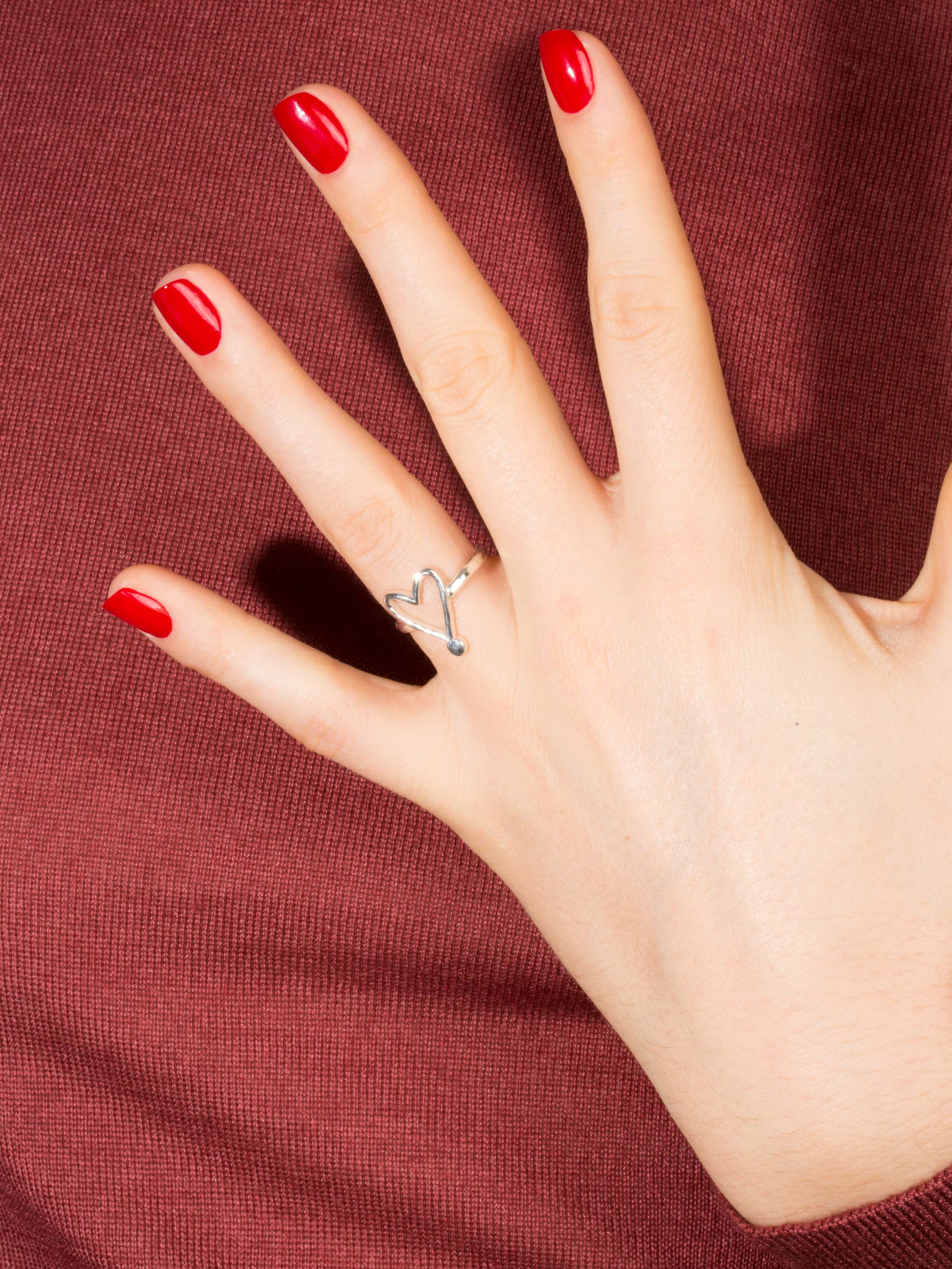 alma heart ring 