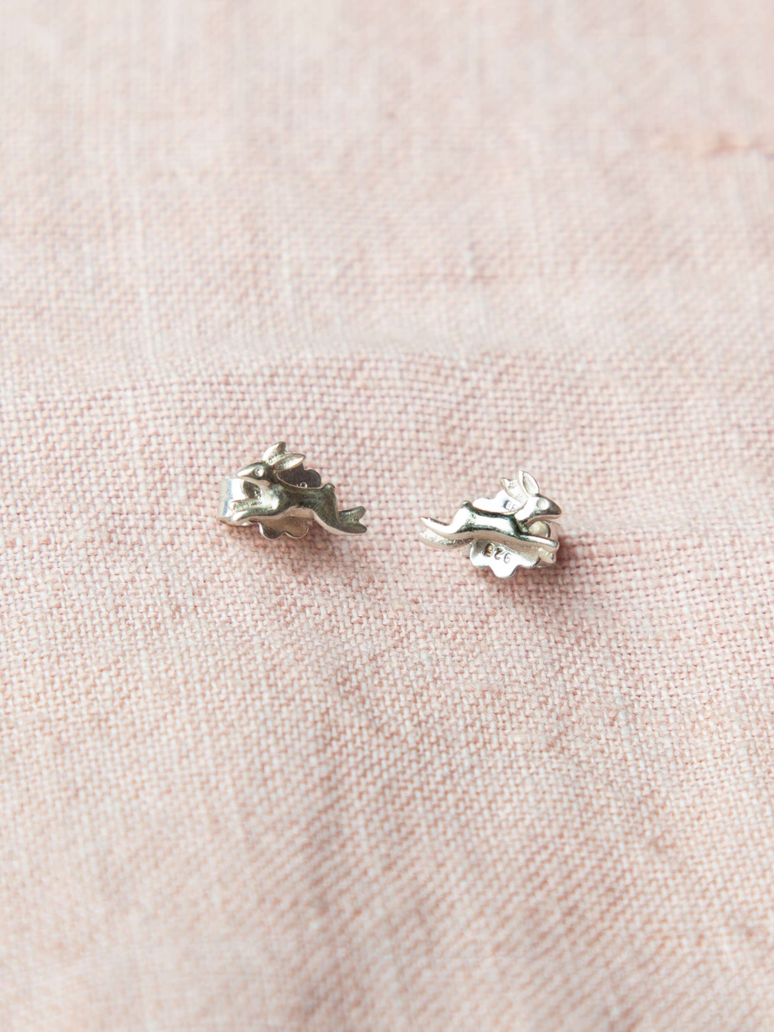 micro rabbit ear stud