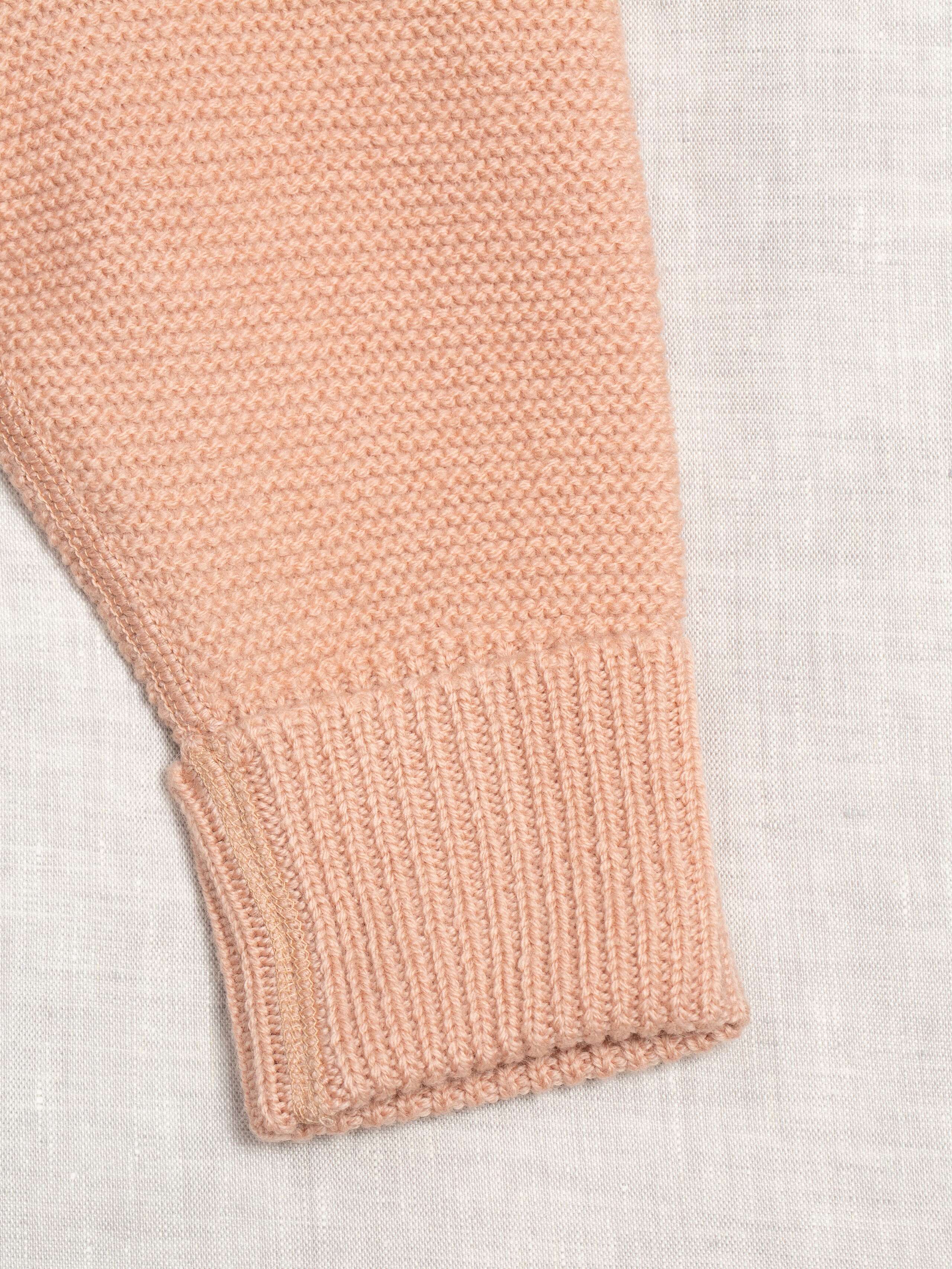Knitted baby leggings 