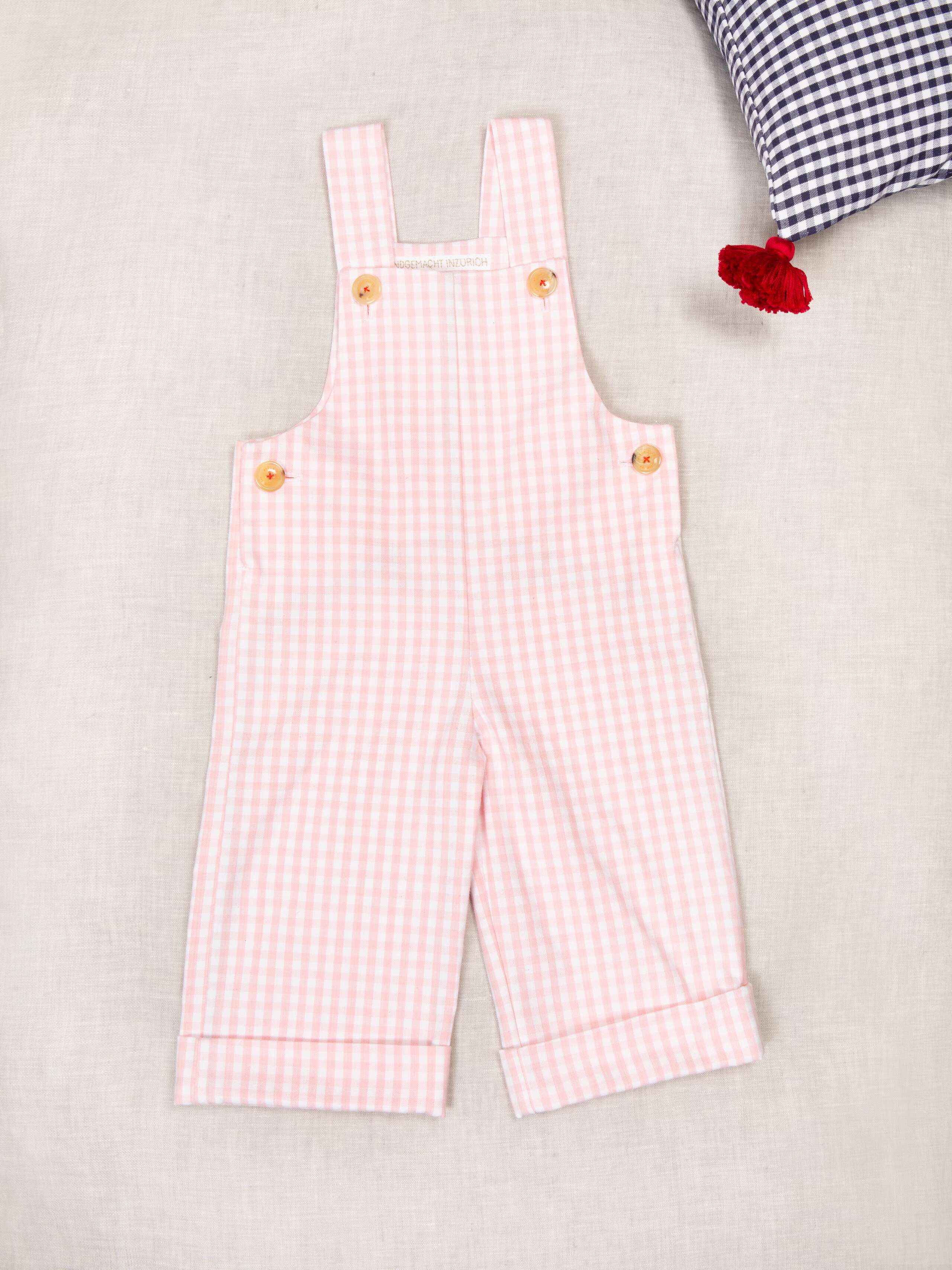 Baby overalls vichy 