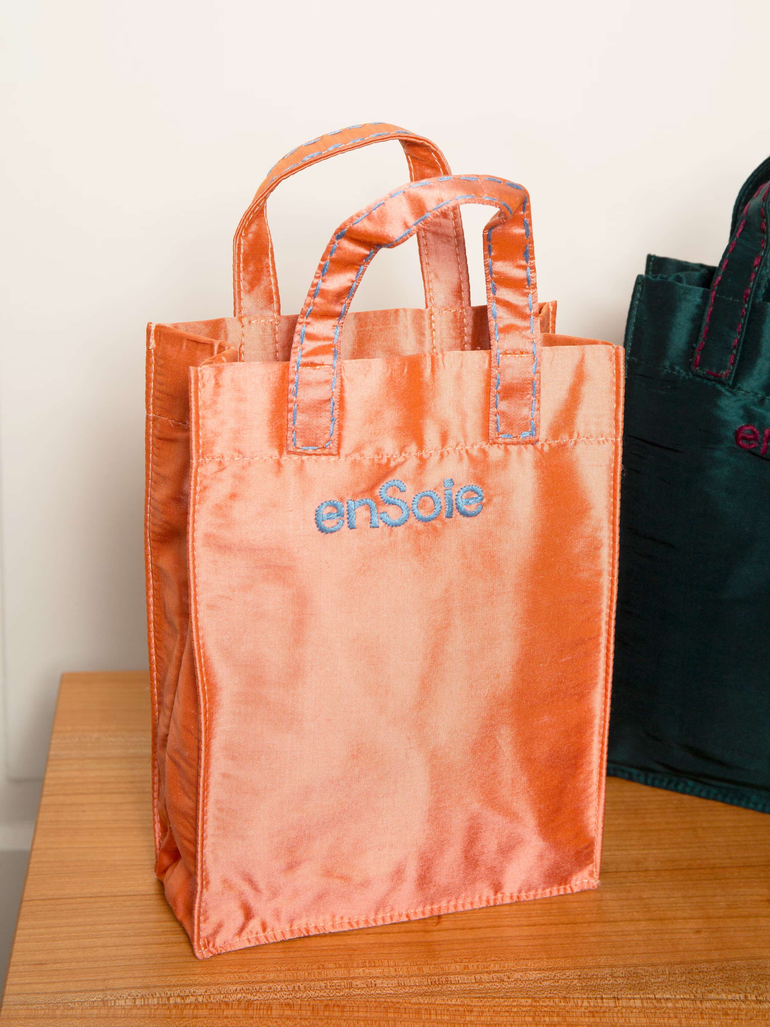 Cabas bag micro doupion