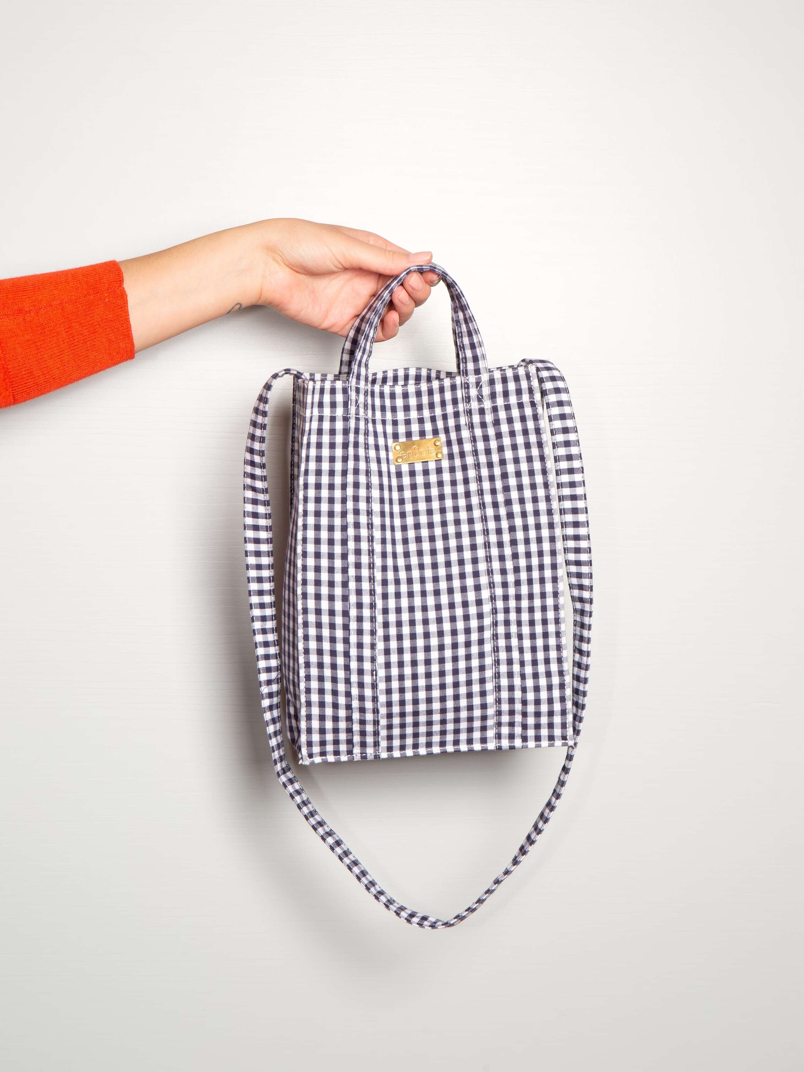 cabas bag vichy