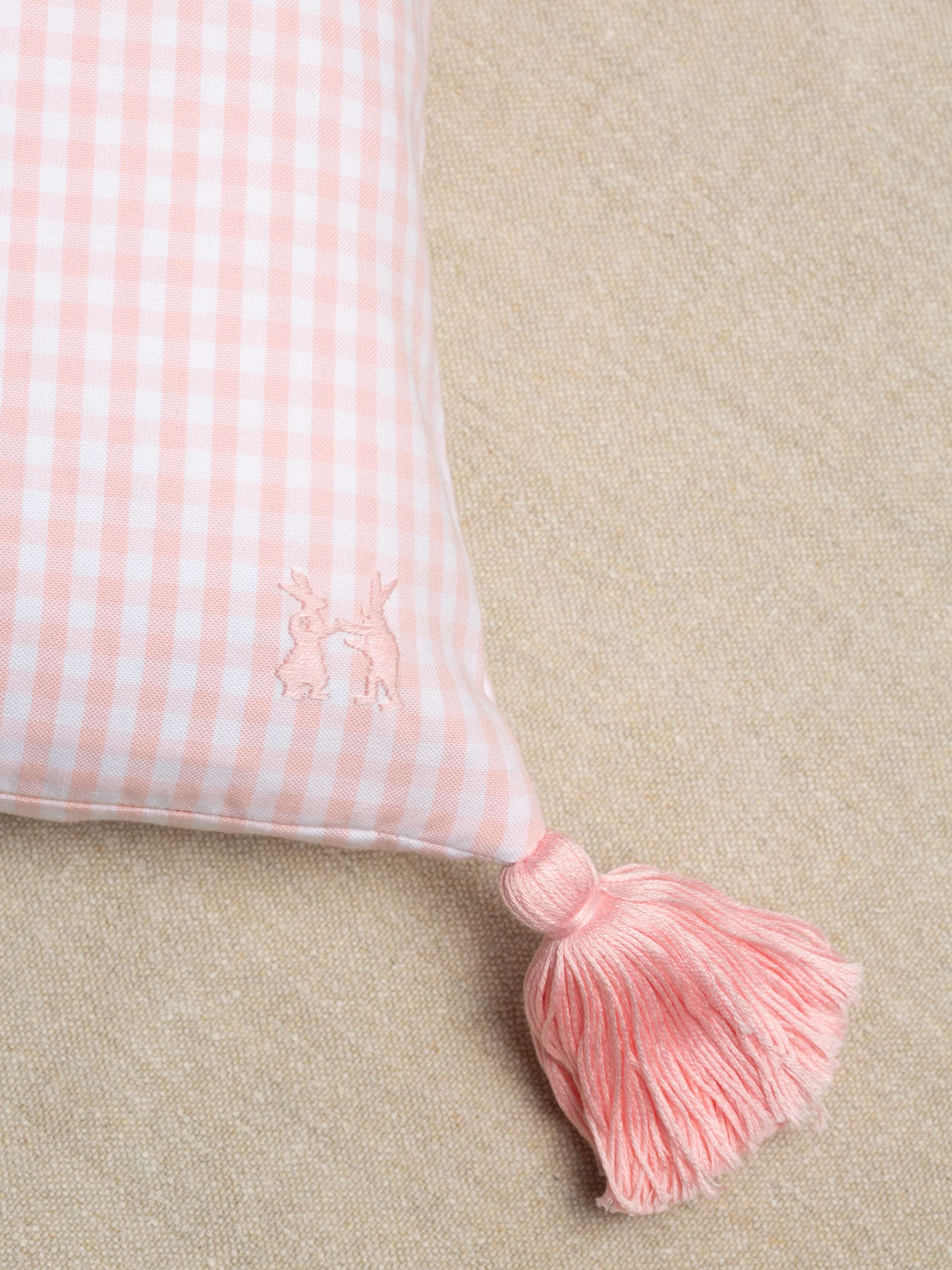 Vichy pillow