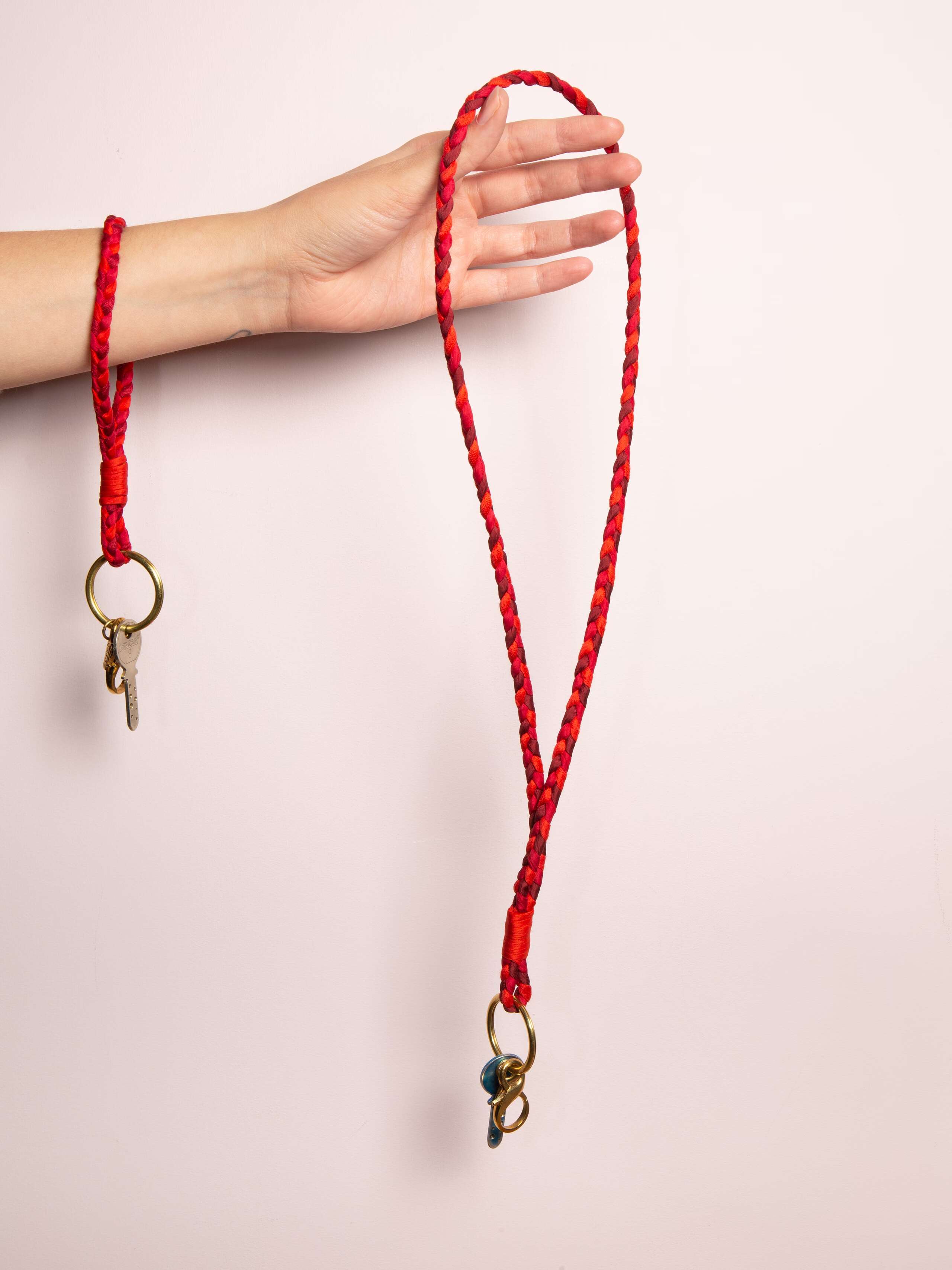 Keychain braided