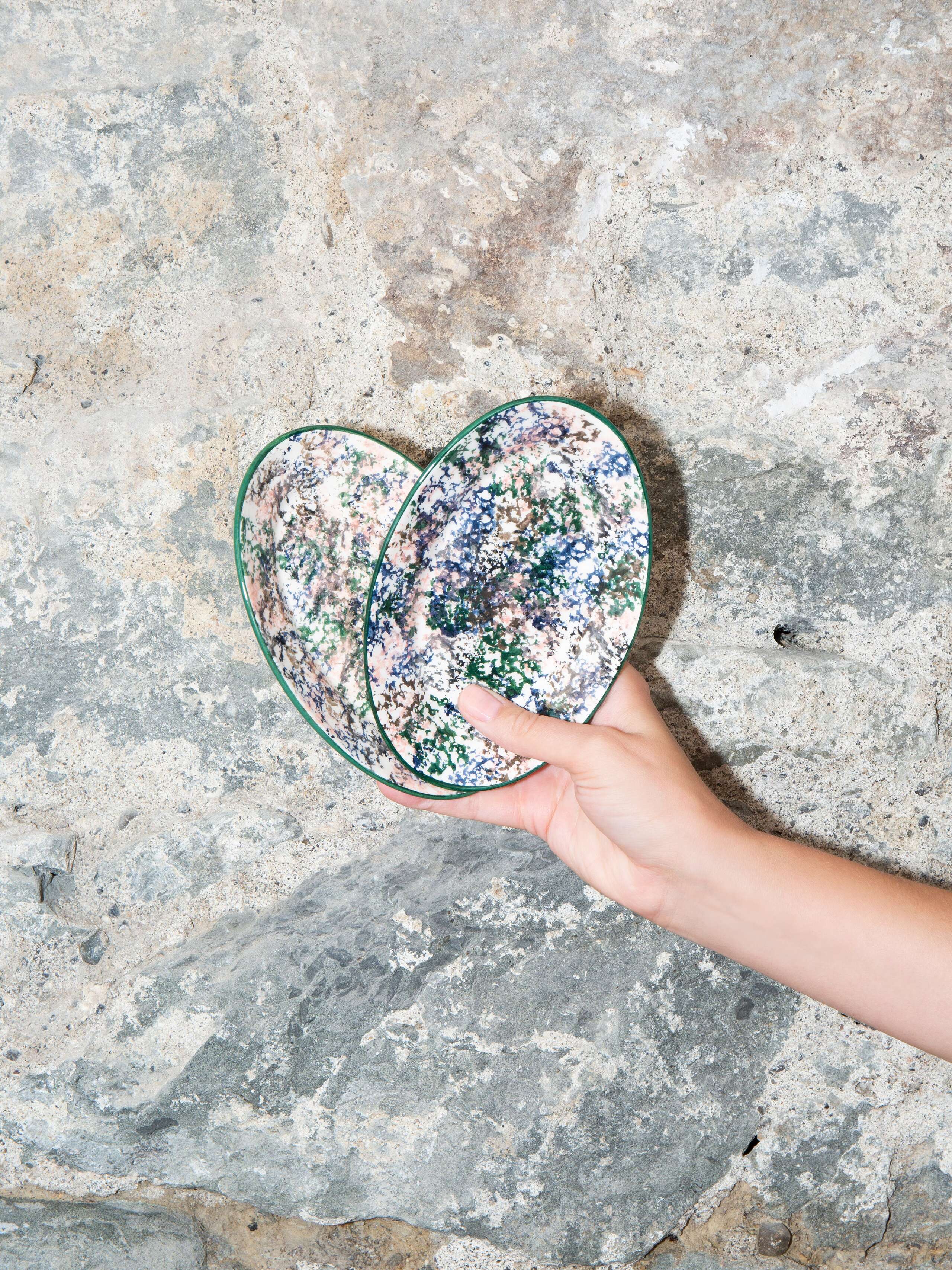 Natural print multi-color collection