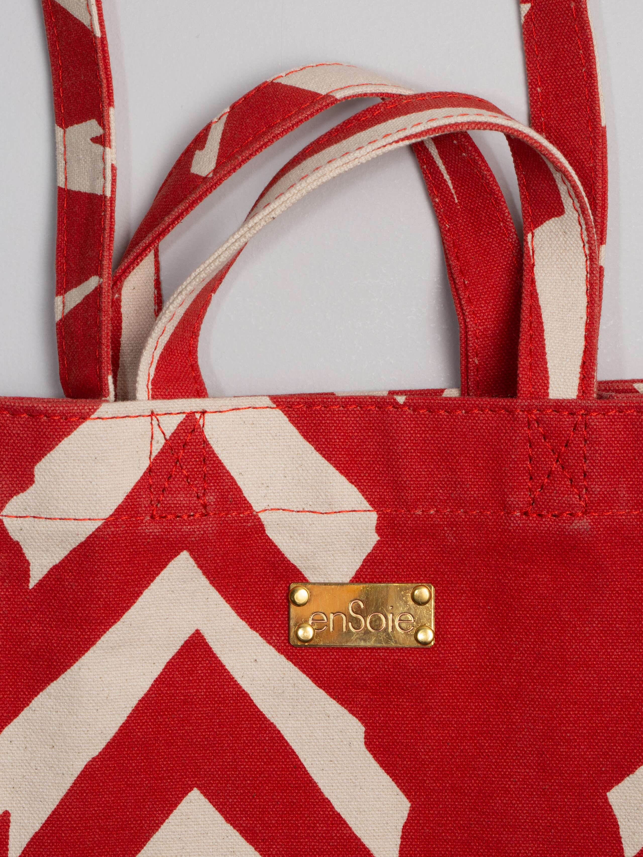 fishbone cabas bag