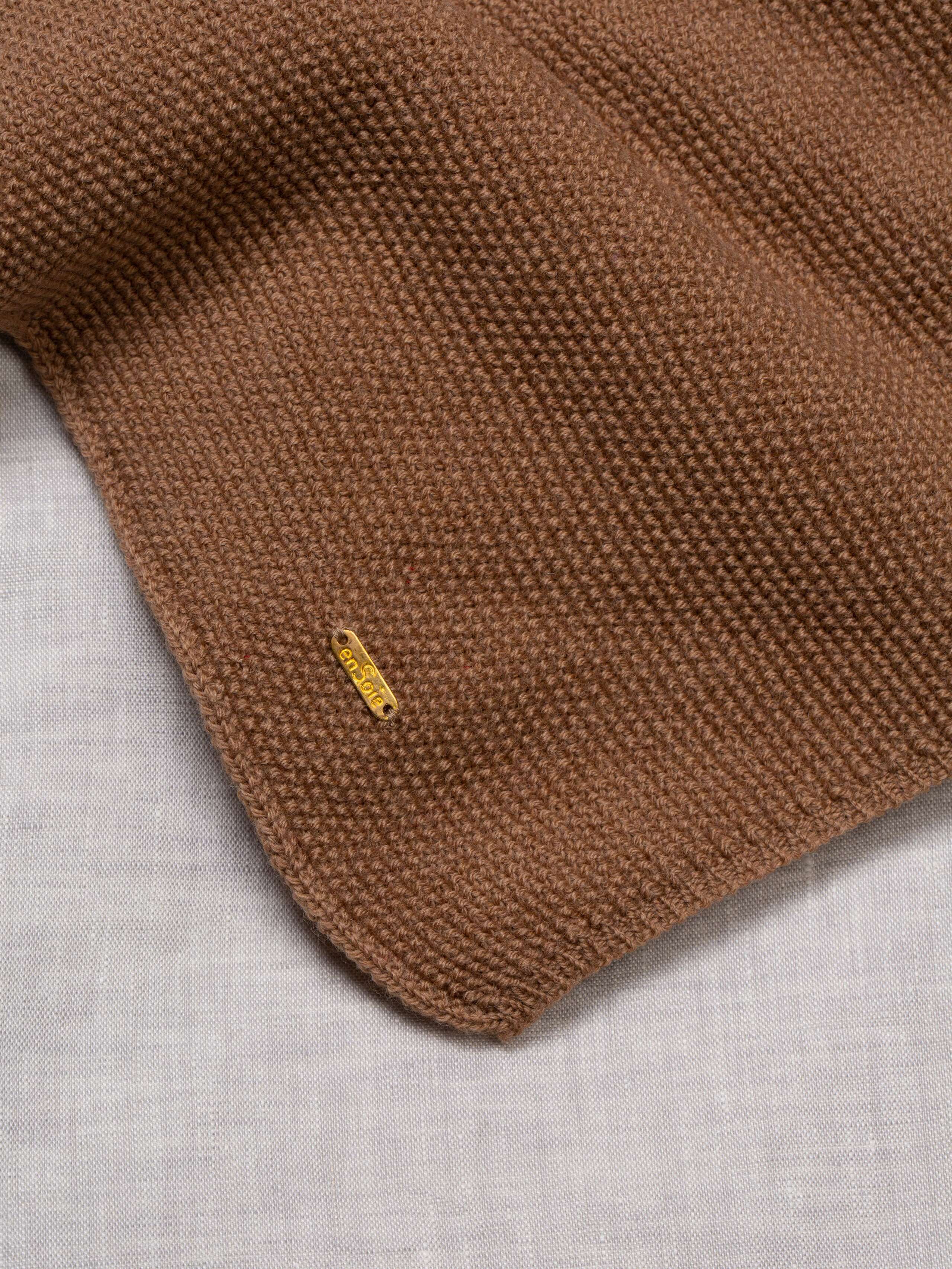 Knitted baby blanket
