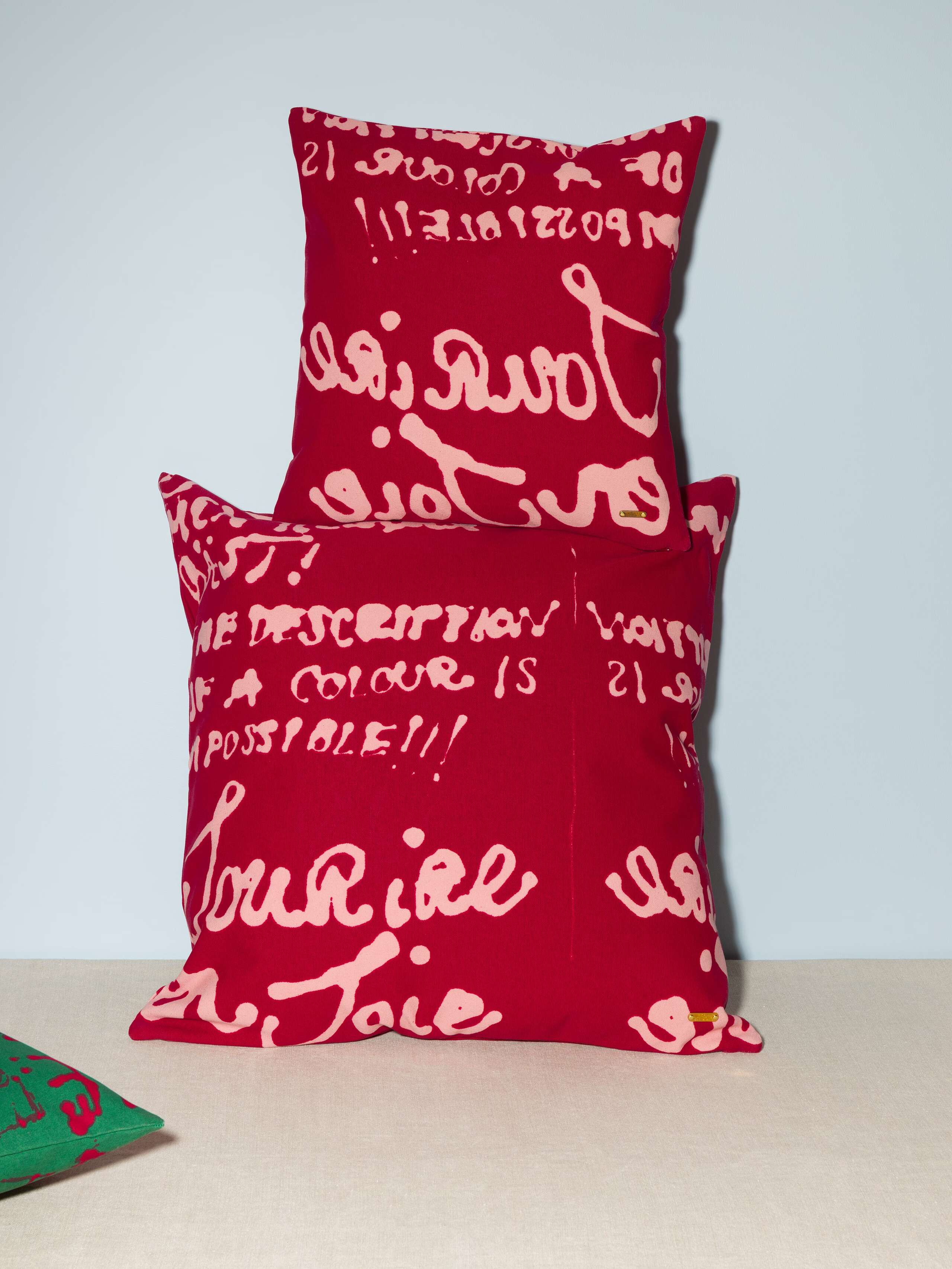 Proverb canvas printed pillow cover