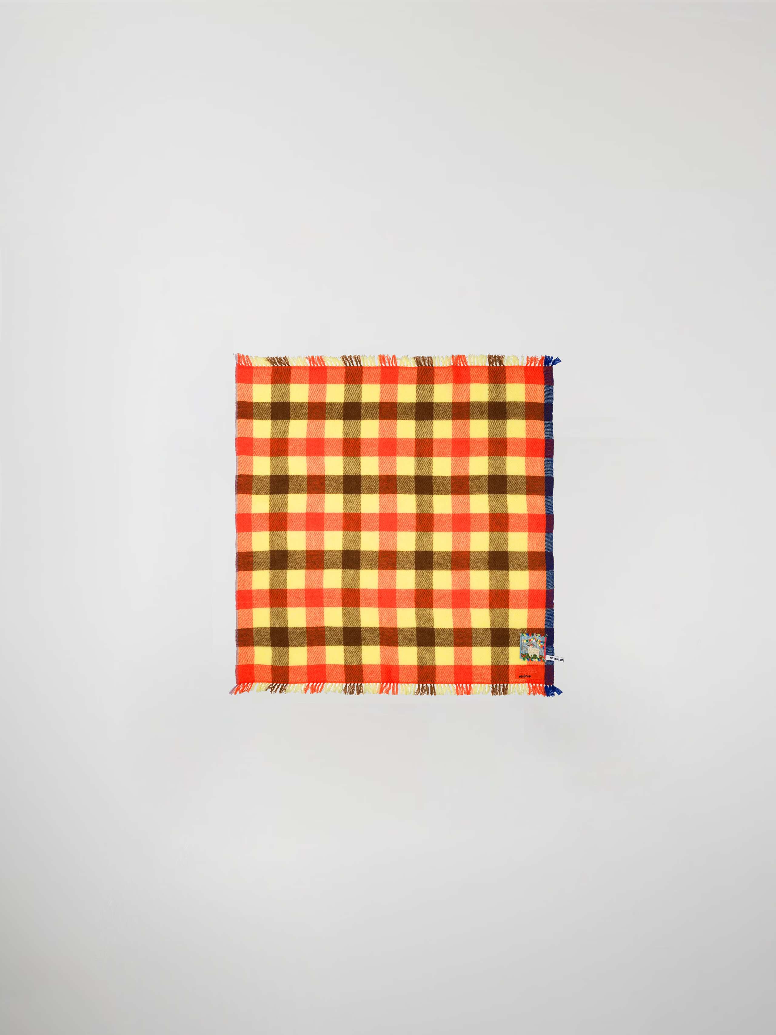 Picture of a colourful cashmere stole