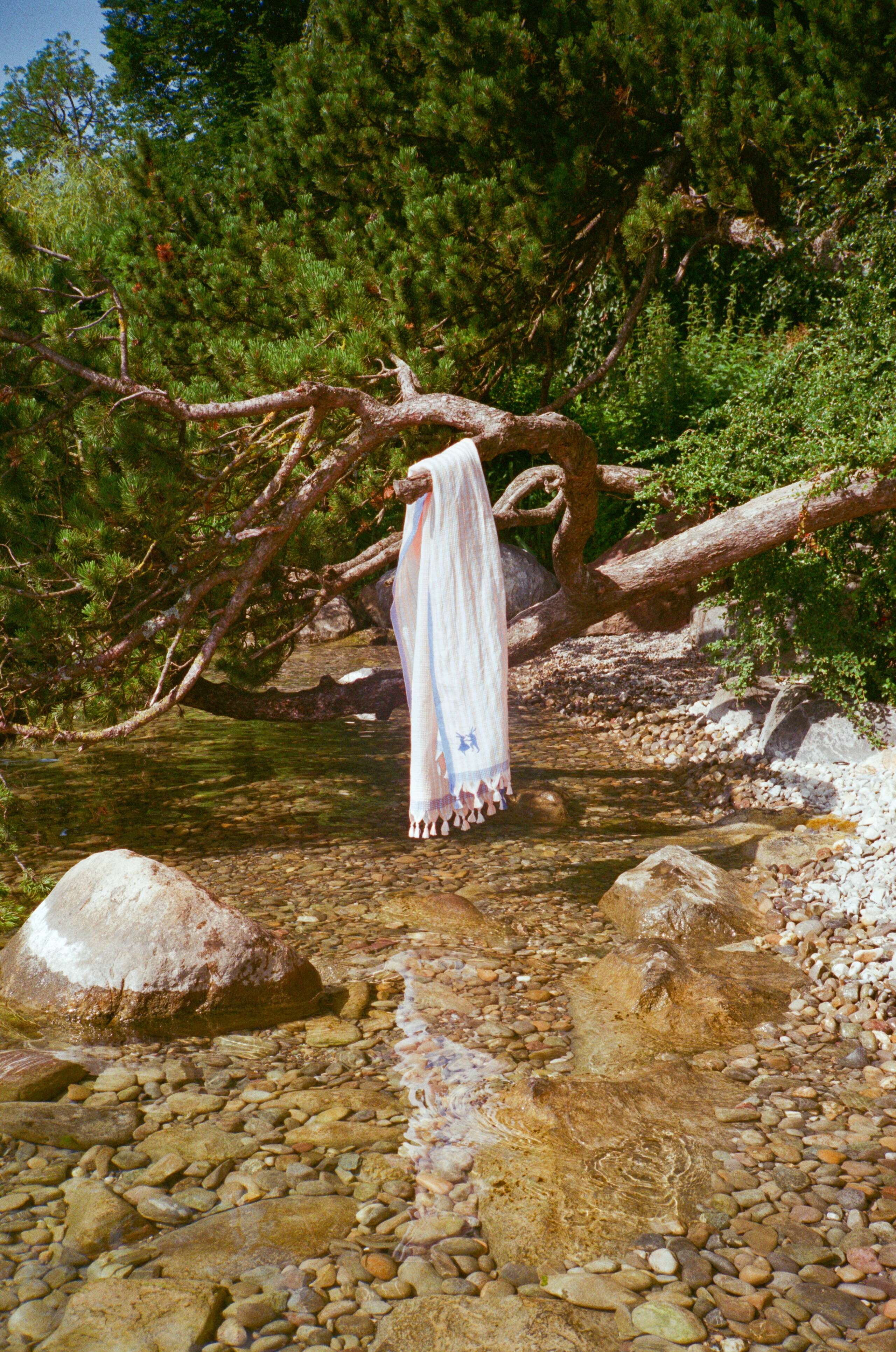 enSoie bath towel