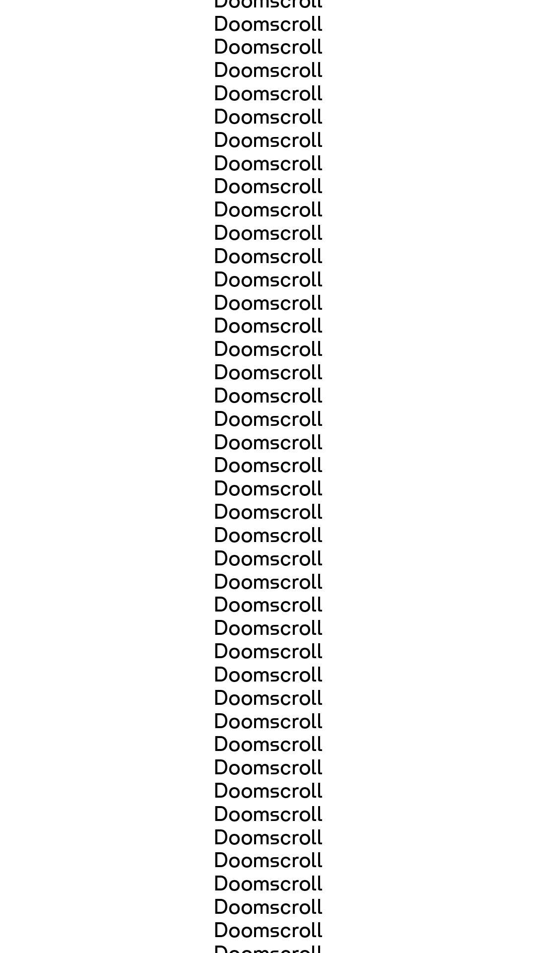 Doomscroll